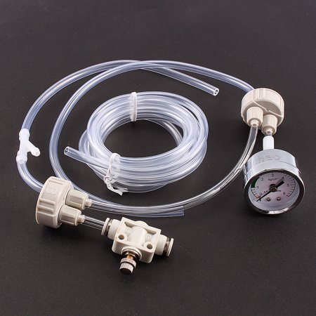 Co2 Tube - DIY CO2 Generator Aquarium Plant System Kit D201 Tube Valve Guage Bottle Cap for Aquarium Moss Plant