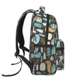 thumbnail image 3 of Fotbe Moose Squirrel owls tree Mochila Casual con Estampado para Escuela, Viajes y Actividades al Aire Libre - Duradera, Ligera y Cómoda, 3 of 5