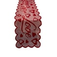 thumbnail image 2 of Valentine's Day Table Runner 13x72 Inch Soft Heart Art Table Cloth - For Wedding,Catering,Picnic & Home Decor, 2 of 7