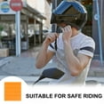 thumbnail image 5 of Uxcell Reflective Stickers, Waterproof Adhesive Night Warning Sticker High Visibility Safety Reflector Tape Strips Orange Yellow, 5 of 7