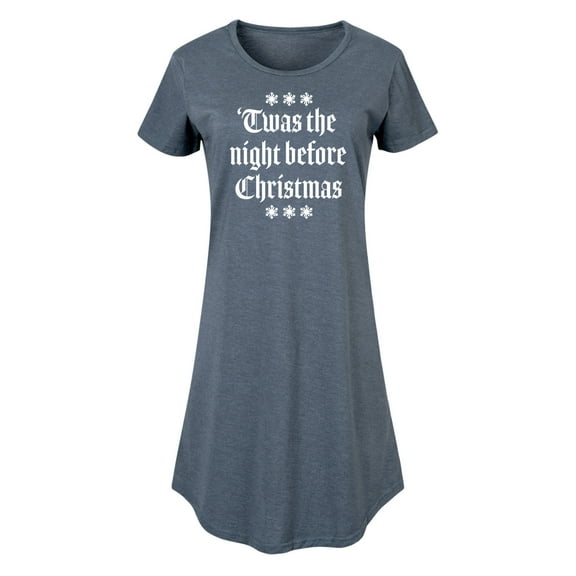 Instant Message - Twas The Night Before Christmas - Women's Any Way Dress