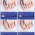 thumbnail image 4 of Set de cortaúñas con kit de manicura y pedicura, 19 piezas, con funda, 4 of 8
