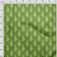 thumbnail image 4 of oneOone Cotton Poplin Green Fabric Block Sewing Fabric By The Yard Printed Diy Clothing Sewing Supplies 42 Inch Wide-6E, 4 of 6