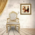 thumbnail image 3 of Saunders, Alonzo 20x20 Gold Ornate Wood Framed with Double Matting Museum Art Print Titled - Smokey Wine II, 3 of 4