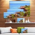 thumbnail image 3 of Esterel Rocks Beach Coast - Landscape Canvas Art Print, 3 of 4