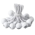thumbnail image 4 of hirigin 10/20/50 Pack Ball Bungee Cords, Bungee Canopy Cords, Heavy Duty White Stretch Rope with Ball Ties for Canopies, Tarps, and More, 4 of 9