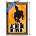 thumbnail image 3 of Johnny Bravo - Sign Wall Poster, 14.725" x 22.375", Framed, 3 of 5