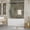 1#, variant on Bingirl Bathtub Shower Door 55 to 59 Inch W and 60Inch H Double Sliding Shower Door Semi Frameless 6mm Clear Glass Shower Enclosure Doors for Bathroom Stainless Steel Handle Brushed Nickel