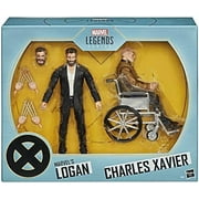 Marvel Legends X-Men Movie 6 Inch Action Figure Exclusive Logan Wolverine and Professor X Charles Xavier