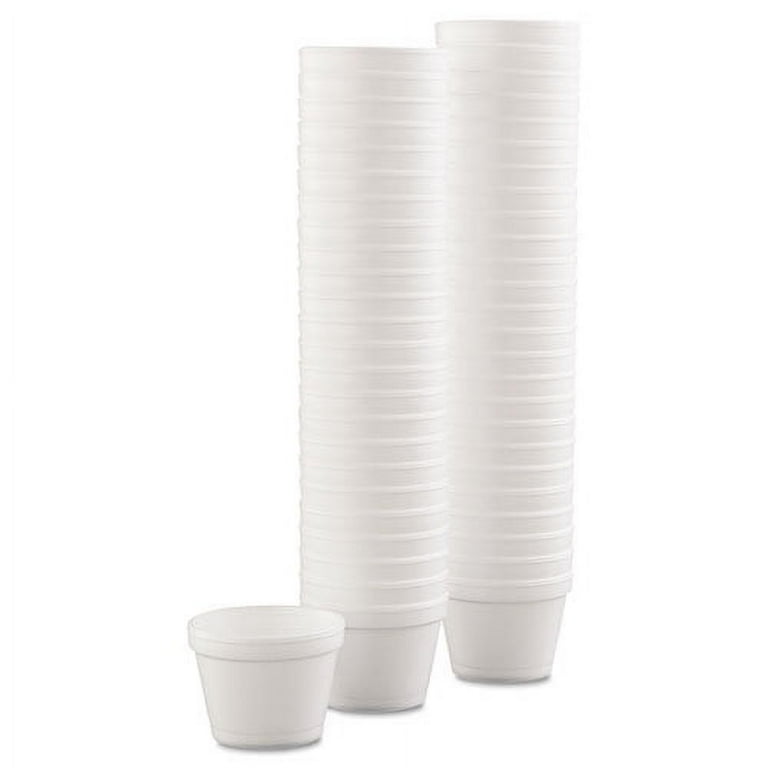 Bowl Containers, 4 oz, White, Foam, 1,000/Carton Bowl Containers, 4 oz, White, Foam, 1,000/Carton
