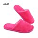 thumbnail image 3 of Qarigey Zapatillas de casa Calzado cálido Suministros de invierno Multicolor Suavidad de larga duración Cierre de piel Suavidad multiusos Accesorios de calzado Rosa roja 40-41, 3 of 6