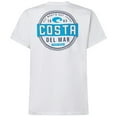 thumbnail image 6 of Costa Del Mar Men's Prado Short Sleeve T Shirt, Dark Heather, X-Large, 6 of 6