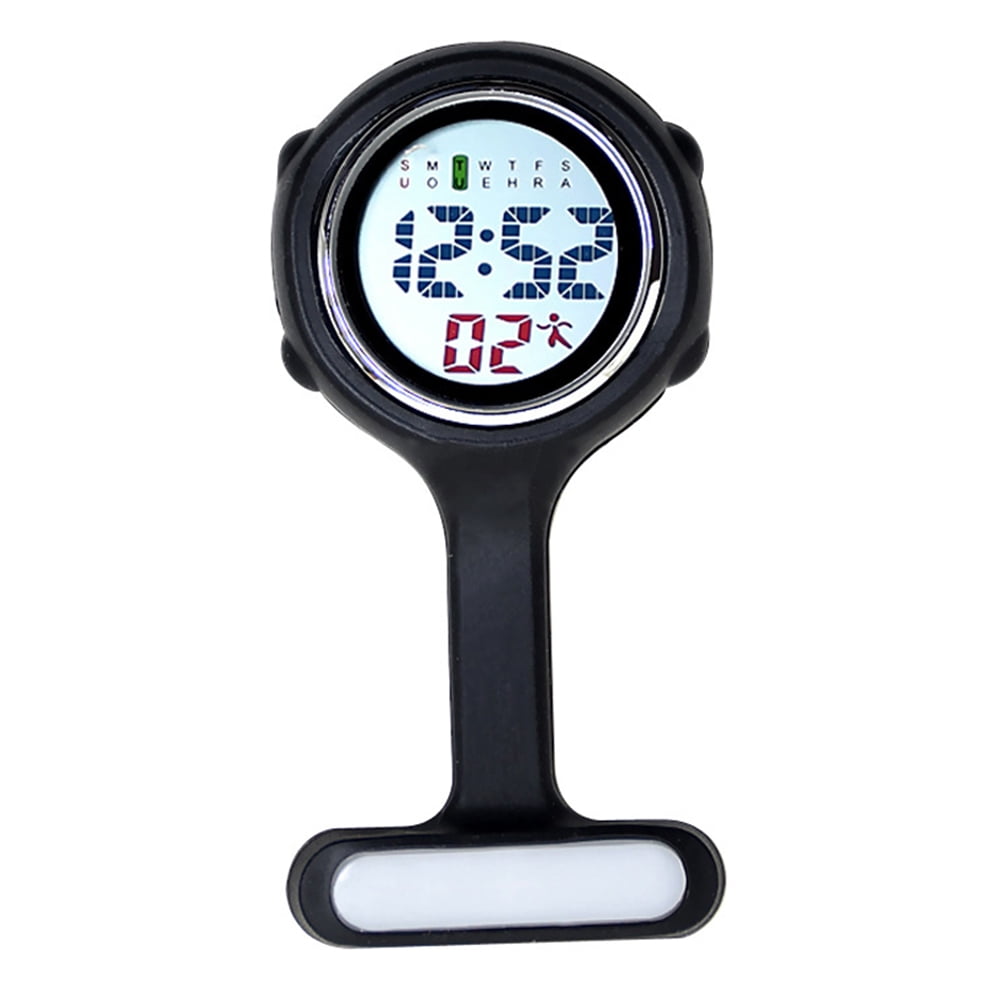 Electronic Multifunctional Nurse Watch Silicone Nurse Watch Luminous Alarm Chronograph Digital Chest Watch Walmart