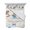 White, variant on Quilts King Size Bedding Set, Cartoon Cute Cat Lightweight Quilted Comforter, Blue Bow Knot Train Cloud Star Funny Soft Reversible Bedspread Coverlet with Pillow Covers for All Season, 96" x 106"