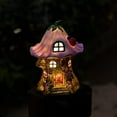 thumbnail image 3 of Outdoor Decorations Crafts Solar House Lights Balcony Decoration Courtyard Garden Layout Resin Crafts Decorations, 3 of 7