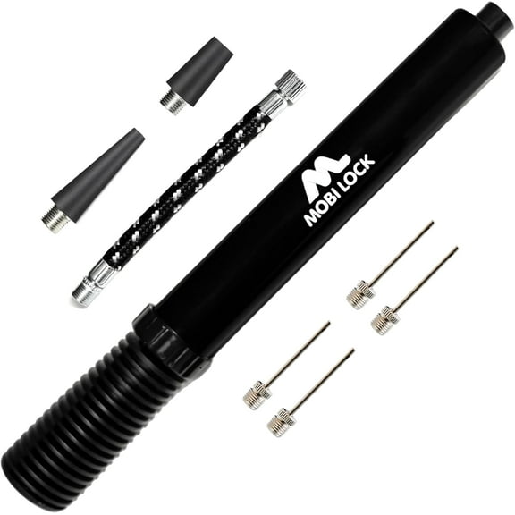 Ball Pump Inflation Needle - Stainless Steel Air Pump Needles - Ideal for Blowing Up Football, Basketball, Volleyball, and All Other Sports Balls