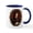 White/Navy Inside, variant on CafePress - Richard III Mugs - 11 oz Ceramic Mug - Novelty Coffee Tea Cup
