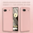 thumbnail image 2 of for Google Pixel 7A 2023 Case,Slim Liquid Silicone Rubber Shockproof Phone Cover with Wrist Strap Soft Anti-Scratch Microfiber Lining Protection Case for Google Pixel 7A 2022 (Pink), 2 of 7