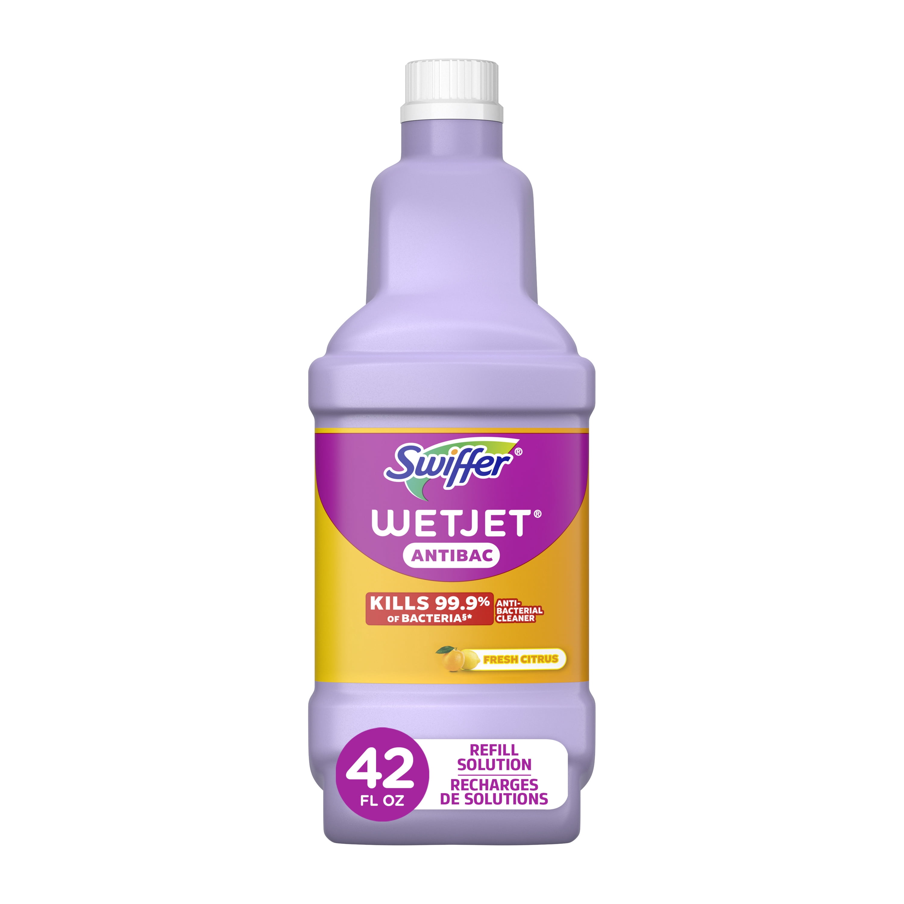 Swiffer Antibacterial WetJet Solution Refill for Floor Cleaning