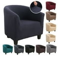 thumbnail image 3 of Abbracc Housses de Fauteuil de Mode Housse de Canapé Marron Foncé, 3 of 9