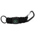 thumbnail image 3 of Pulsera de Paracord de supervivencia al aire libre con brújula Llavero de Paracord de 7 núcleos con mosquetón, 3 of 5