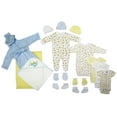 thumbnail image 1 of Bambini Newborn Baby Boys 15 Pc Layette Baby Shower Gift Set, 1 of 3