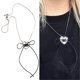 thumbnail image 2 of Fashionable Snake Bone Neck Chain Jewelry Delicate Heart Necklace Accessory Beautiful Bowknot Neckchain for Fashionistas, 2 of 4