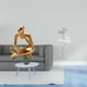 thumbnail image 2 of Figura de lector abstracto, adorno de escritorio, figura humana, estatua de bailarina, artesanía de resina, adecuada para regalar, decoración del, 2 of 8