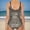 Silver, variant on One Piece Swimsuit V Neck Swimwear Swimsuit One Piece for Women Womens Summer Sets