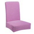 thumbnail image 2 of Comedor Boda Banquete Cubierta de silla Decoración Cubierta de asiento Poliéster Púrpura Sunnimix Fundas de silla de comedor, 2 of 8