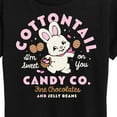 thumbnail image 3 of Instant Message - Cottontail Candy Company - Women's Short Sleeve Graphic T-Shirt, 3 of 6