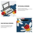 thumbnail image 3 of Gukieu Daisies With Ladybugs Print Suitcase Protective Cover, Elastic Zipper Buckle Suitcase Protective Cover, Suitable for Travel, Business Trip-Medium, 3 of 7