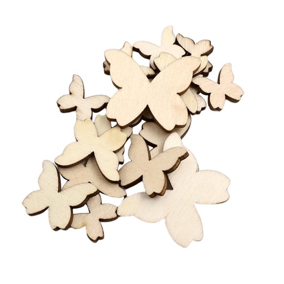 Rebanadas de Bricolaje Qarigey Material de Pintura Chips Color Natural Burlywood