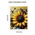thumbnail image 2 of Farmhouse Sunflower Wall Art Country Floral Hummingbird Pictures Wall Decor Rustic Flower Inspirational Canvas Paintings Modern Artwork Home Decorations for Bathroom LivingRoom12*16inch/16*20inch&nbsp, 2 of 5