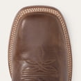 thumbnail image 5 of Men's Stetson Grady Leather Boots Handcrafted Square Toe Tan, 5 of 6