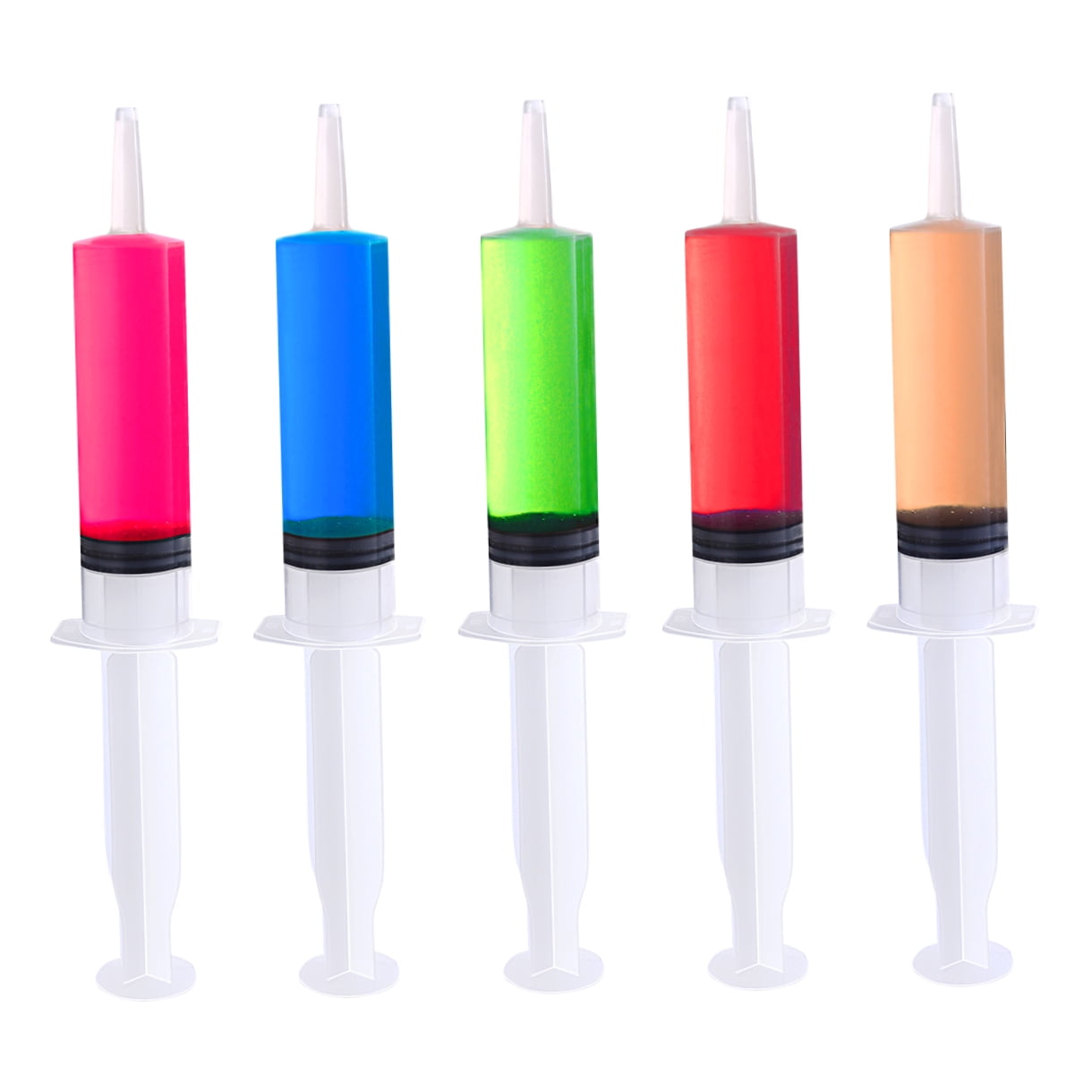 DEEPCRAFF 25-Piece Assorted Reusable Syringes Set for and Celebrations, Multi-Use Injector Kit