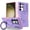 purple, variant on Decase Compatible with MagSafe Case for Samsung Galaxy S23 Plus, Magnetic Invisible Ring Stand,Slim Shockproof Dual-Layer Anti-Scratch Slide Camera Lens Protector PC Back Cover Case, purple