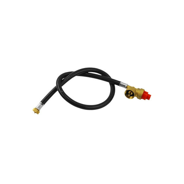 Regulador portátil para estufa de camping con manguera, accesorios de 26 pulgadas, portátil, convertible a botella de 1 lb para camping, mochilero,