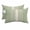 Dark Sea Green Beige, variant on Chaise Lounge Headrest Pillow 2 Pack, Black Beige Striped Waterproof Chair Pillows with Insert & Adjustable Elastic Strap for Beach Pool Recliner, Modern Farmhouse Retro Lines Outdoor Patio Pillow