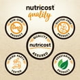 thumbnail image 5 of Nutricost Organic Vegan Meal Replacement Shake Powder (Vanilla) - Non-GMO Supplement, 5 of 6