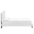 thumbnail image 4 of Modway Amber King Platform Bed in White, 4 of 10