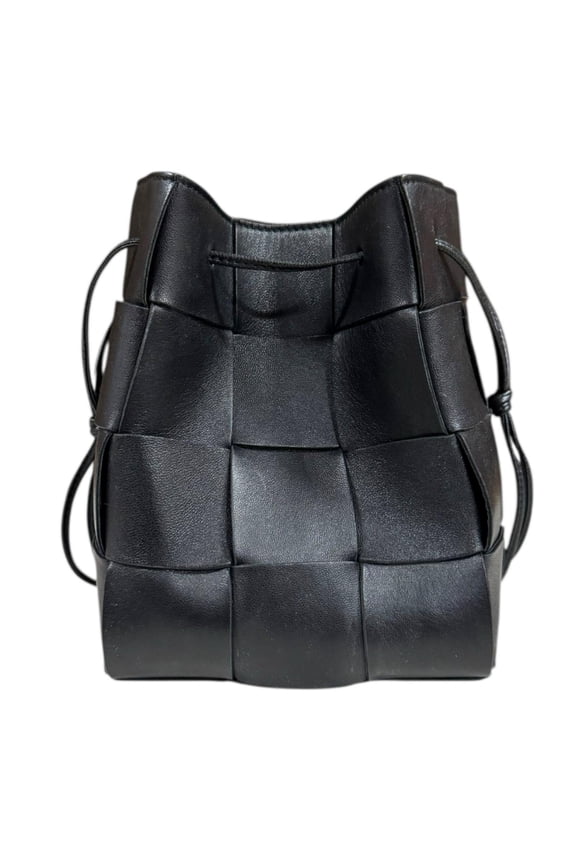 Small Cassette Bucket Bag, Maxi Intrecciato... (Good)