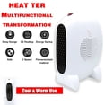 thumbnail image 3 of LNGOOR Portable Heater, Electric Heating Fan, Suitable for Home Office Desktop Floor, Indoor and Outdoor Travel, 3 of 9