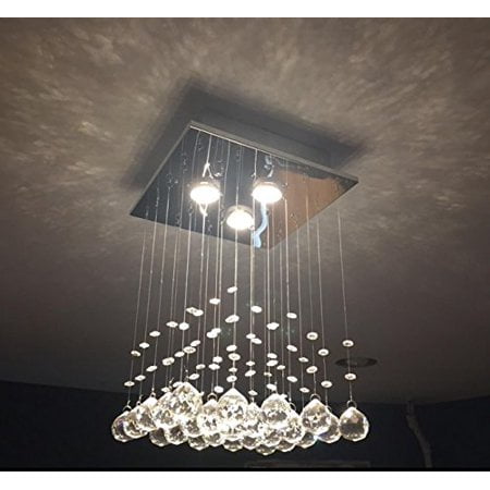 Saint Mossi Chandelier Modern K9 Crystal Raindrop Lighting Flush Mo Com Saint Mossi Chandelier Modern K9, Saint Mossi Chandelier Modern K9 Crystal Raindrop Light