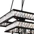 thumbnail image 4 of CWI Lighting Shalia 16 Light Island Chandelier With Black Finish, 4 of 6