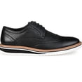 thumbnail image 3 of Vance Co. Mens Warrick Tru Comfort Foam Wingtip Lace-up Derby Dress Shoe, 3 of 8