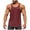 Wine, variant on VgaVtl Sleeveless Mens Tank Tops Racerback Cotton Mens Undershirts Tank Loose Quick Drying Solid Leisure Workout Shirts,Green XXL