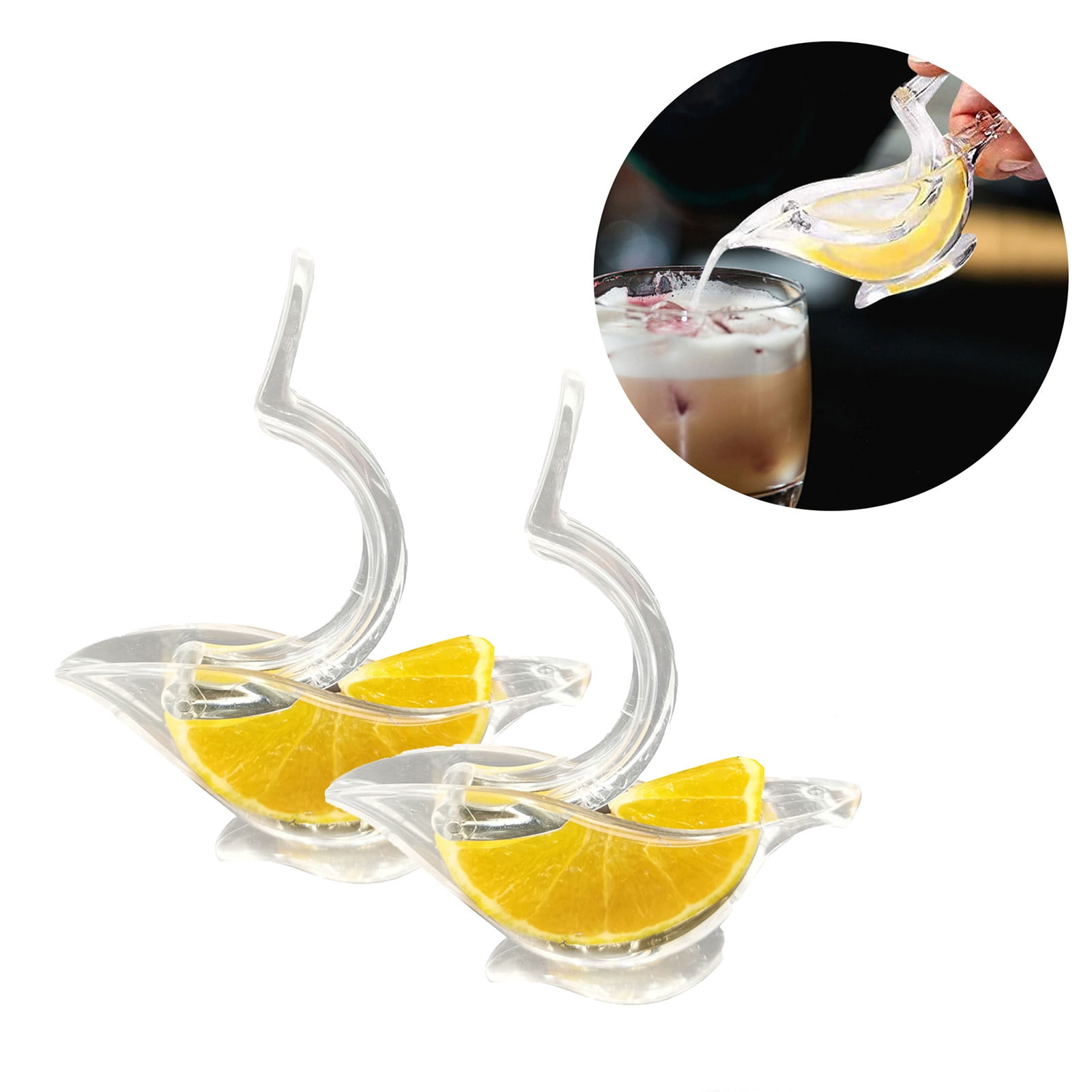 XZNGL Bird Shaped Clear Lemon Extractor Mini Multi-Function