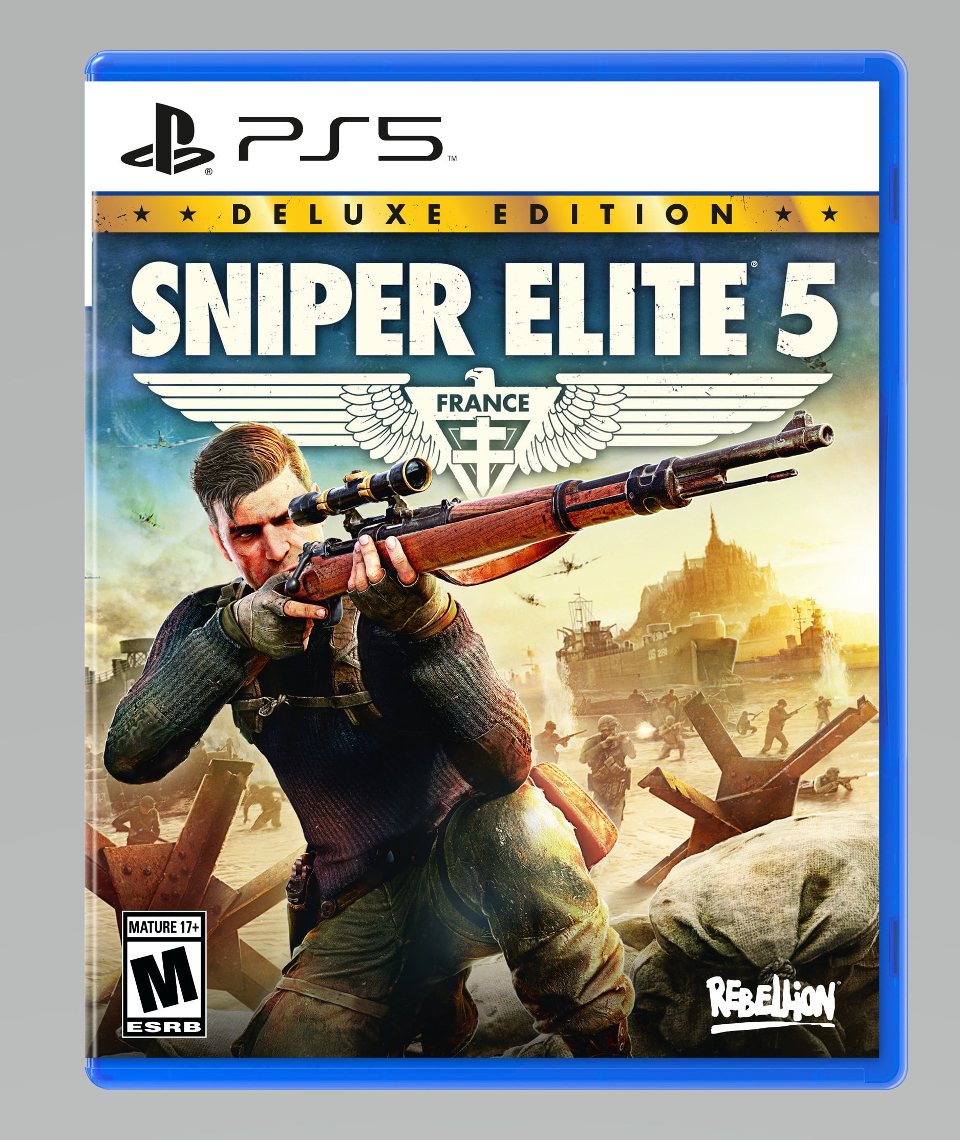 Sniper Elite 5 Deluxe Edition, Rebellion, Playstation 4, 812303017360 -  Walmart.com