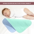 thumbnail image 4 of sous-Couche, sous-Couche Réutilisable Lavable Imperméable sous-Couche de Lit Réutilisable Caractéristiques de Pointe, 4 of 14